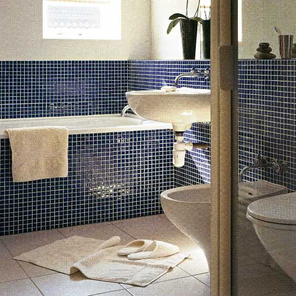 Ванная без плитки на стенах – альтернативная отделка вместо кафеля