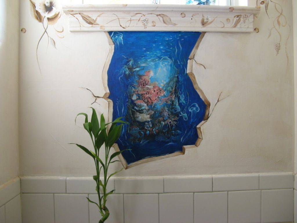 Декор ванной комнаты. техника декупажа, обзор материалов и инструментов