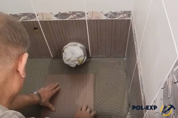 Укладка плитки в туалете: как положить своими руками? - все про керамическую плитку