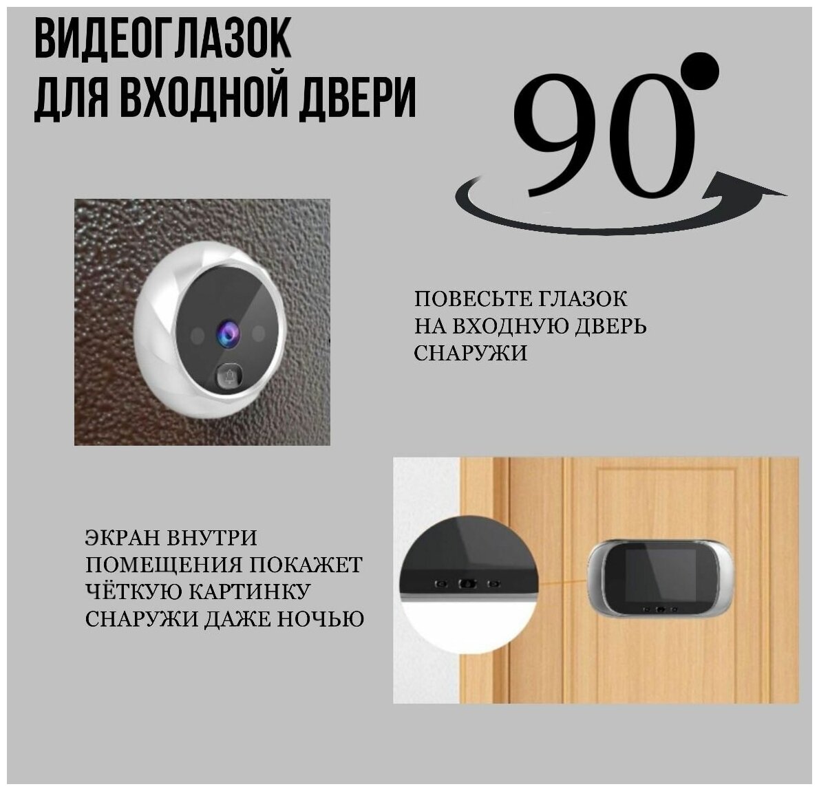 Как выбрать умный видеоглазок фирмы xiaomi для двери: советы и рекомендации