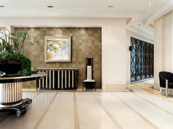 Плитка в гостиной: 40+ фото, идеи отделки пола, стен, ниш, камина, арок