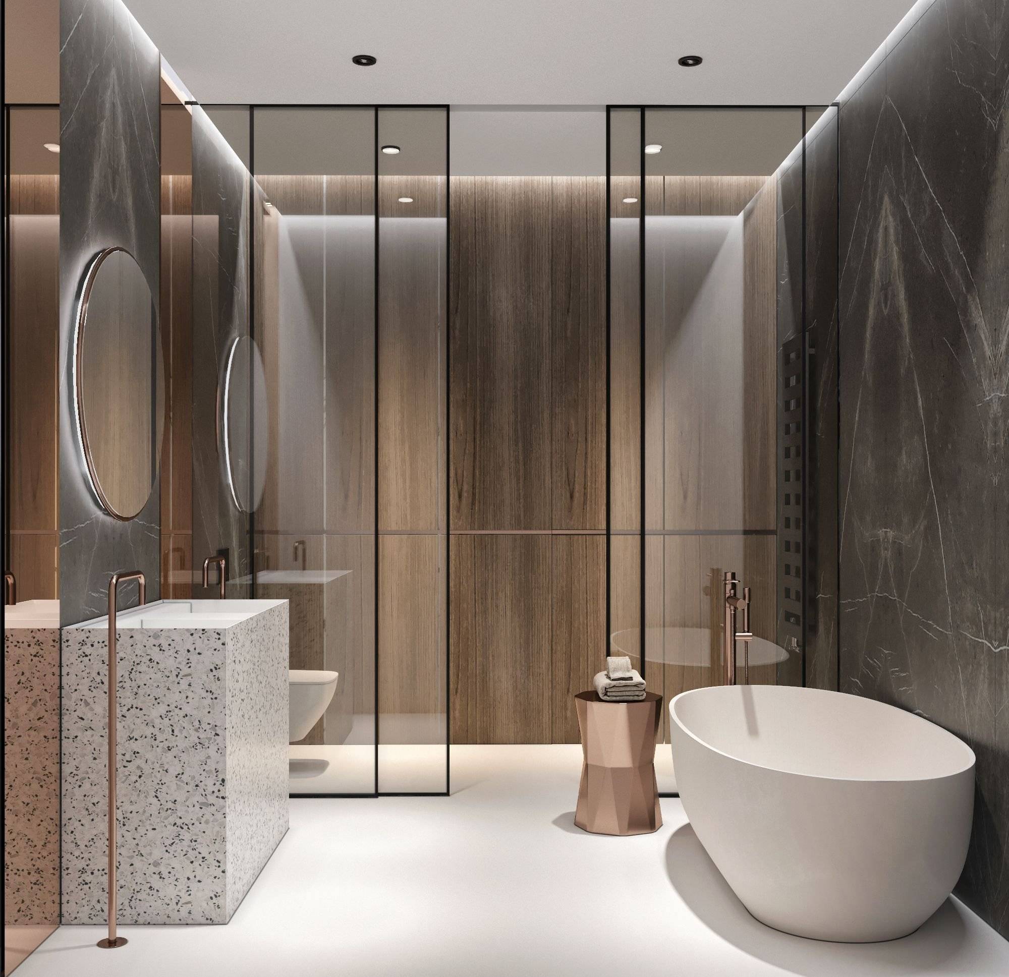 Дизайн ванной 2023 года – как сделать интерьер не только стильным, но и комфортным (фото) | дизайн и интерьер ванной комнаты