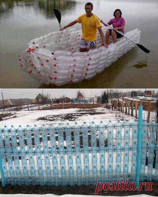 Поделки из пластиковых бутылок. идеи для сада и огорода с фотоиллюстрациями и описаниями