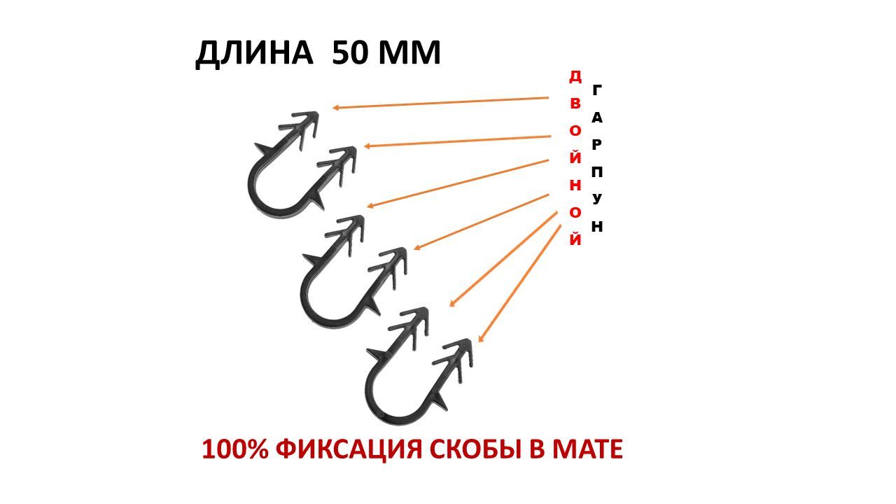 Якорная скоба для теплого пола