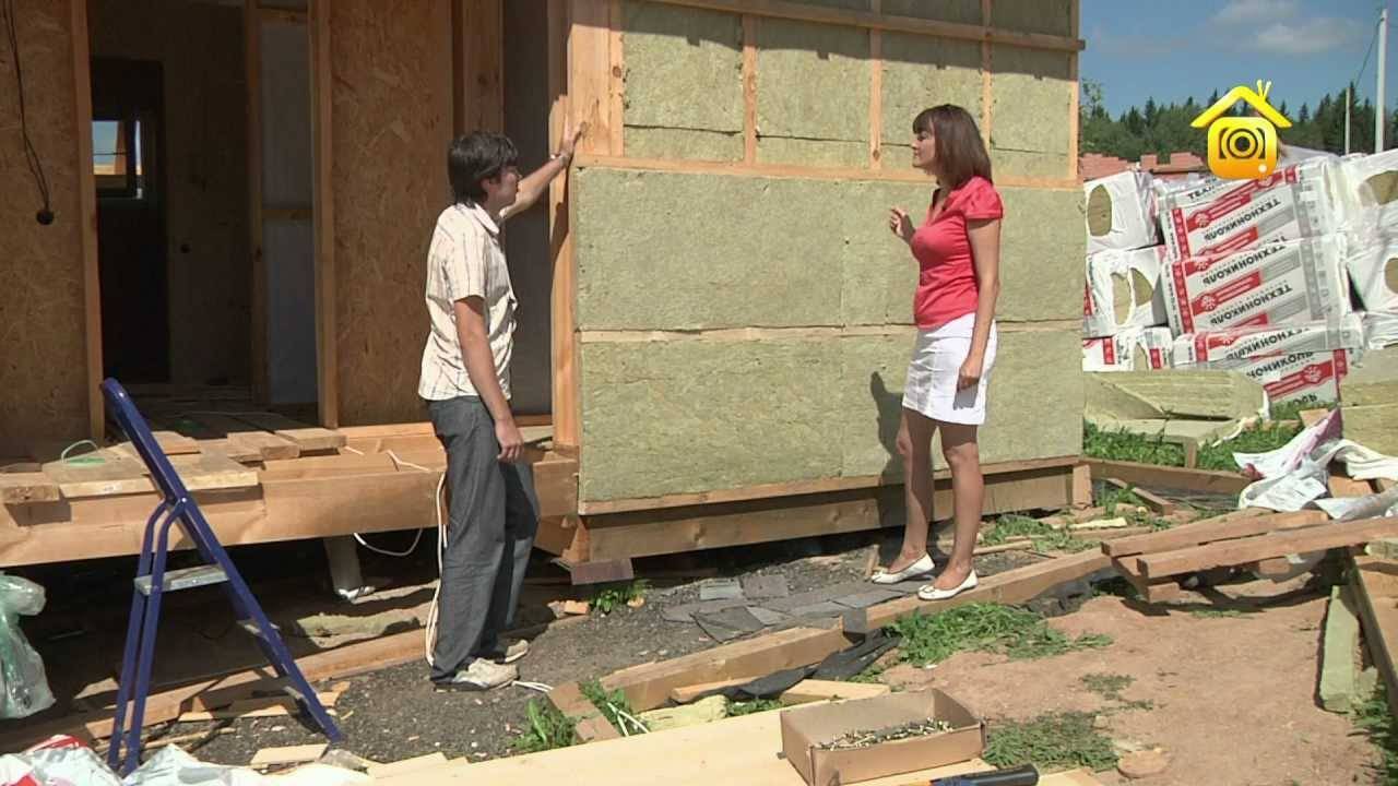 Утепление каркасного дома своими руками: пошаговая инструкция