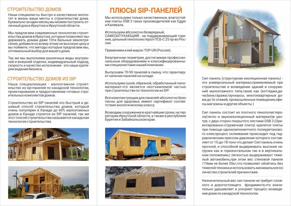 Строительство дома из сип панелей своими руками