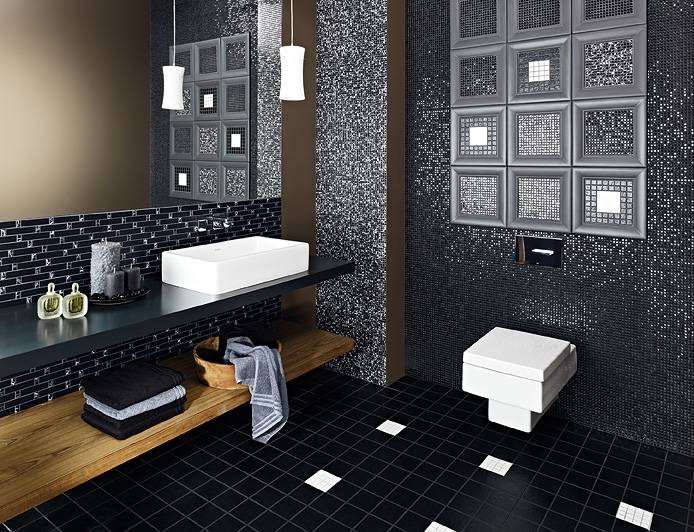 Мозаика для ванной комнаты: фото лучших сочетаний цветов и вариантов дизайна, пошаговая инструкция по укладке плитки своими руками