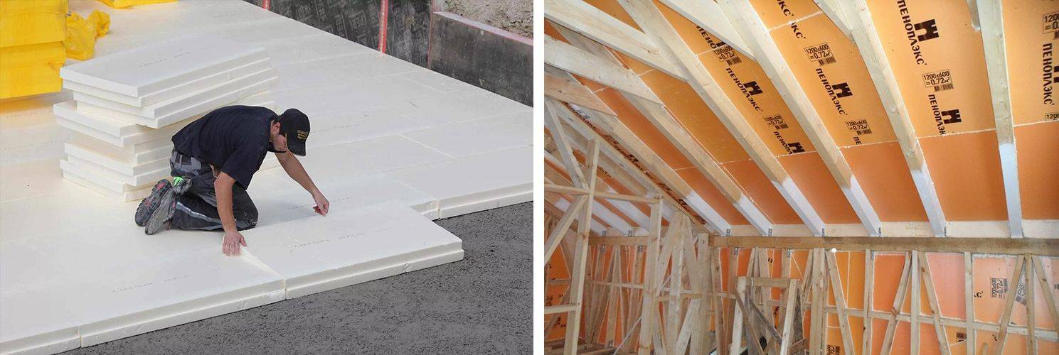 Утепление мансарды экструдированным пенополистиролом: нюансы, технология (видео)