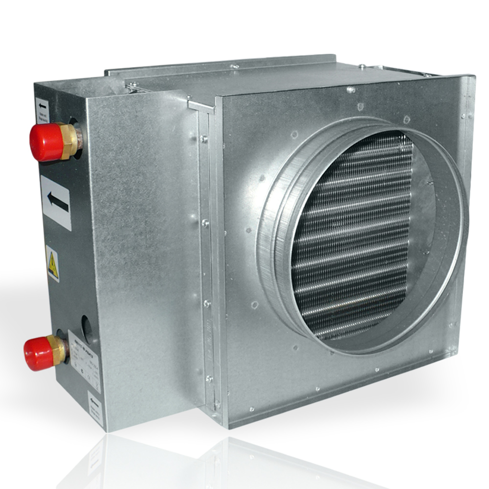 Приточный обогрев. Водяной нагреватель НКВ 125-2. Воздухонагреватель водяной nkw 200/2. Водяной нагреватель НКВ 250-4 канальный нагреватель 19 КВТ. Водяной калорифер для приточной вентиляции 200.