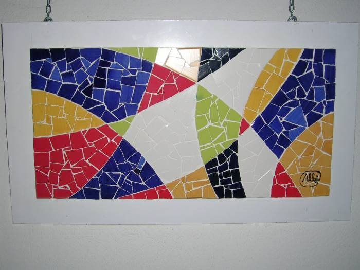 Как выложить мозаику из битой плитки своими руками: мастер-класс