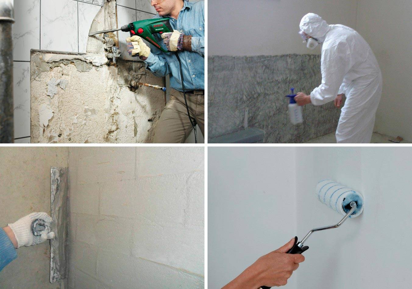 Подготовка стен под плитку своими руками: пошаговая инструкция
